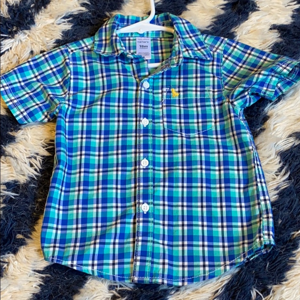 Plaid dress shirt